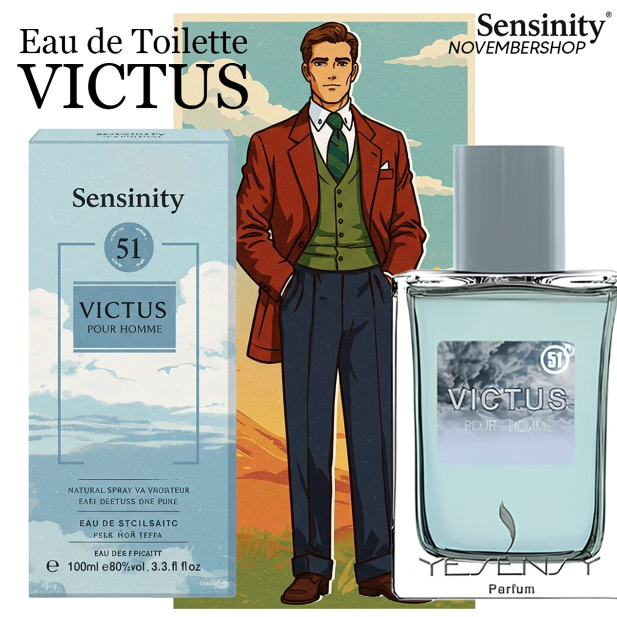 Eau de Toilette VICTUS 100ml