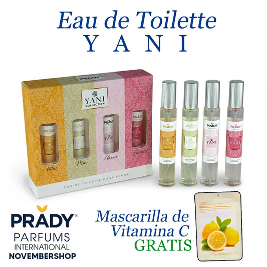 Eau de Toilette Yani® Set 30ml + Mascarilla Vitamina C de REGALO