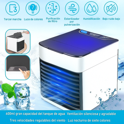 🌬️ Aire Acondicionado Portátil – Tu Solución Minimalista contra el Calor Sofocante ❄️