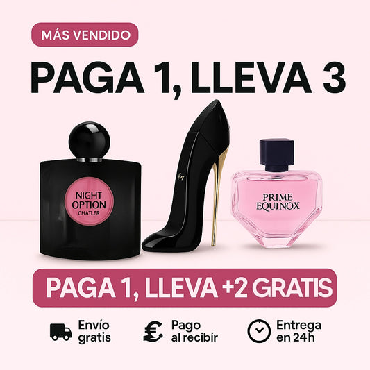 Compra 1 ¡Llévate 3 - Good Girl y Llévate Prada + Black Opium Yves Saint Laurent