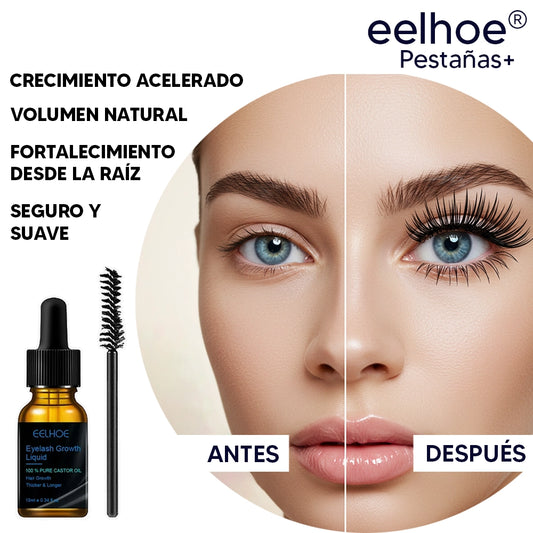 Sérum eelhoe® Crecimiento de Pestañas + Regalo 4 en 1