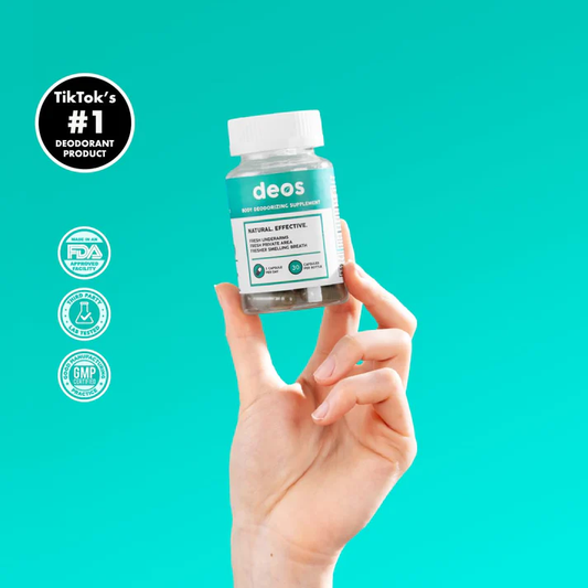 DEOS™ – Cápsulas que eliminan el mal olor desde adentro