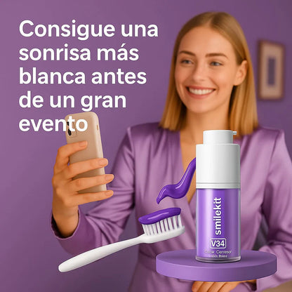Serum Blanqueador Dental SmileKit™ V34