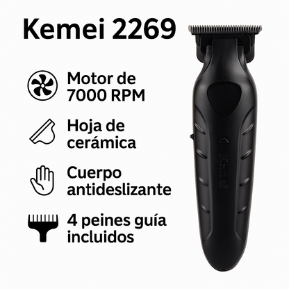 Cortapelos KM2269 - Corte Profesional, Fácil y Sin Salir de Casa