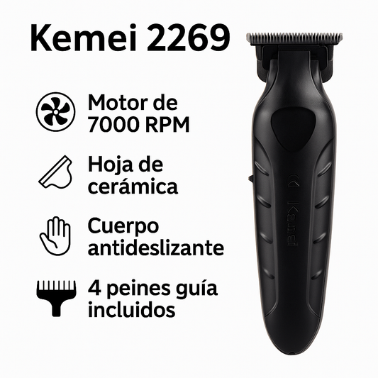 Cortapelos KM2269 - Corte Profesional, Fácil y Sin Salir de Casa