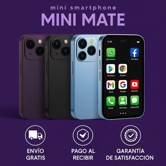 Minimate Smartphone 3G  + 1x Cable de carga + 1x Funda + protector de pantalla