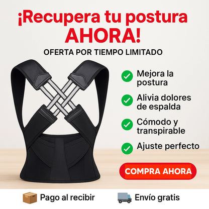 Corrector de Postura Ergonómico – Alivio y Comodidad Todo el Día