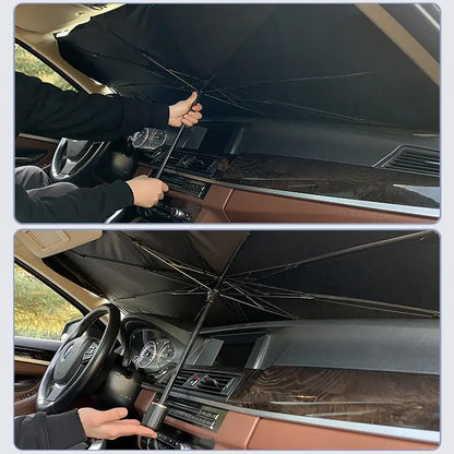 BrisaCar - Parasol plegable de coche universal