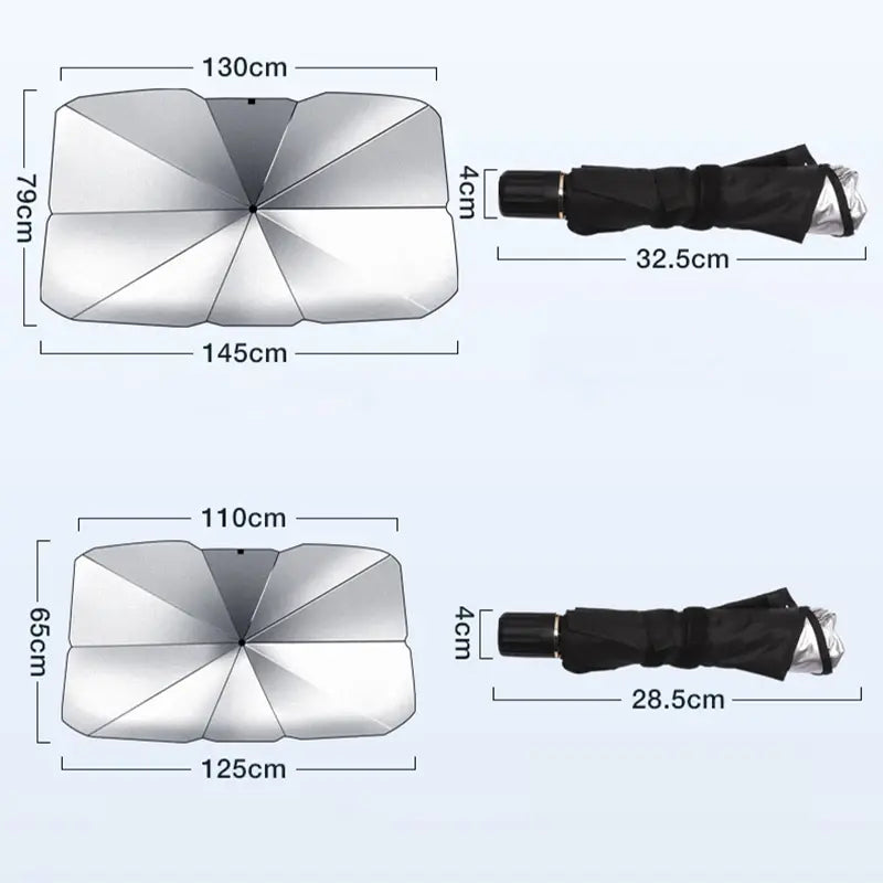 BrisaCar - Parasol plegable de coche universal