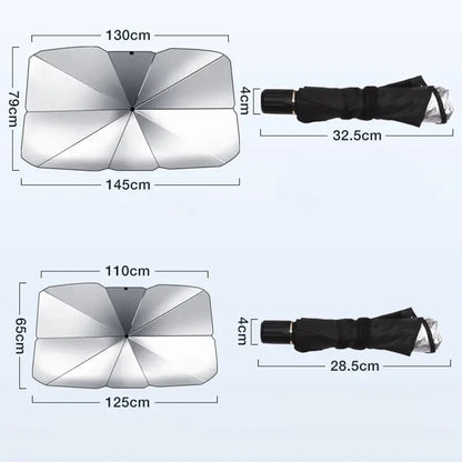 BrisaCar - Parasol plegable de coche universal