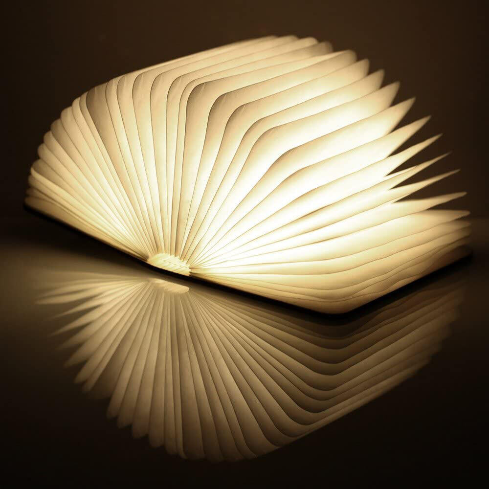 Lampara Libro Plegable USB