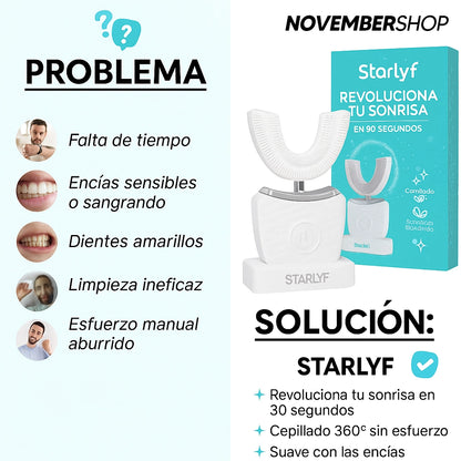 Starlyf® White360 - Limpieza profunda y blanqueamiento en un solo paso